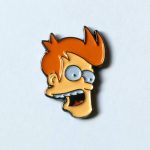 The Flipped Face Fry Pin