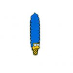 Marge Simpson Ice Cream Cone