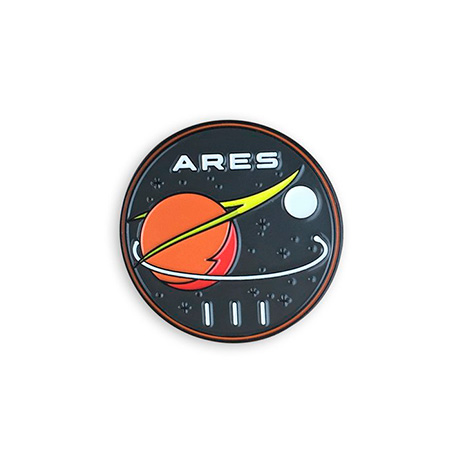 The Martian Movie Ares III Mission Enamel Pin