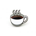 Coffee Mug Hard Enamel Pin