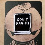 Hitchhikers Guide - Don't Panic Enamel Pin