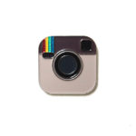 Instagram Enamel Pin