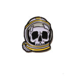 Space Skull Enamel Pin