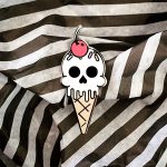 Death of Summer Ice Cream Enamel Pin