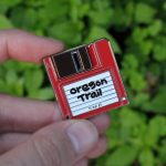 Oregon Trail Floppy Disk Enamel Pin
