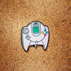 Sega Dreamcast Controller Enamel Pin