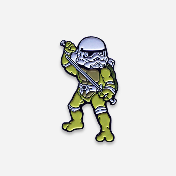 Teenage Mutant Ninja Trooper Enamel Pin