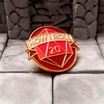 How I Roll Dungeons & Dragons Natural 20 Enamel Pin