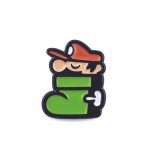 Mario: Plumber in a Shoe Enamel Pin