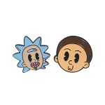 Rick and Morty Enamel Pins