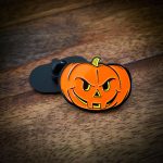 Angry Jack-O'-Lantern Halloween Pumpkin