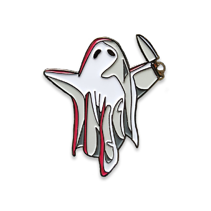 Creepy Cute Ghost Enamel Pin