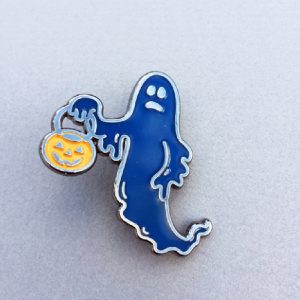 Trick or Treat Ghost Enamel Pin