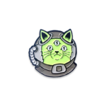 Alien Cat Enamel Pin