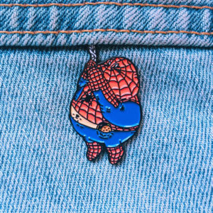 Chunky Spiderman Enamel Pin