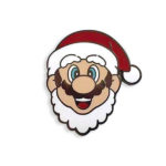 Mario Christmas Plumber Enamel Pin