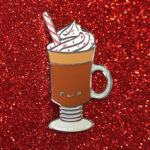 Holiday Peppermint Hot Chocolate Enamel Pin