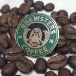 Brewster's Coffee Enamel Pin