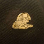 Great Bart Sphinx Enamel Pin