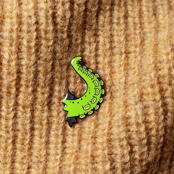 Curse of the Tentacle Enamel Pin