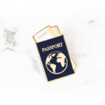 Passport Enamel Pin