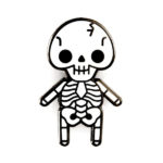 Skeleton Baby Enamel Pin